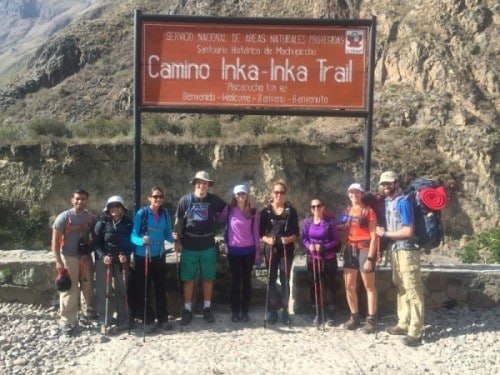 Inca Trail Starting Point