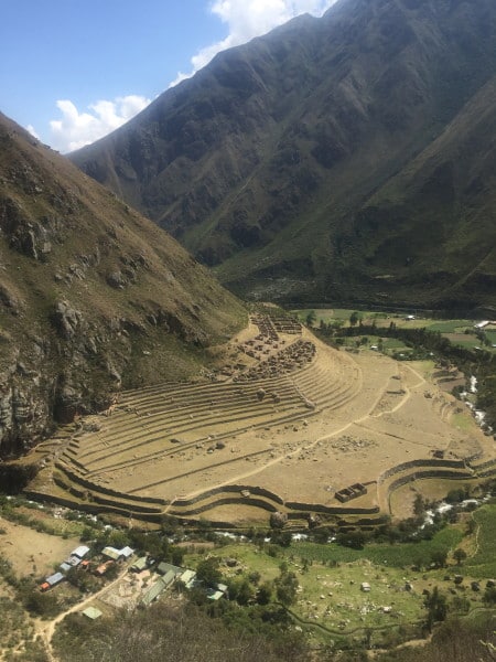 Inca trail city