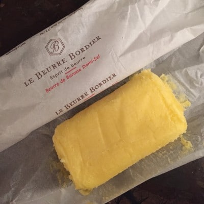 Bordier butter paris