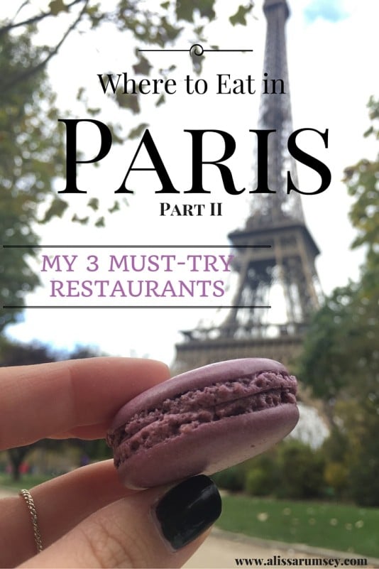 Paris Food Part II