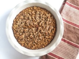 Pumpkin baked oatmeal