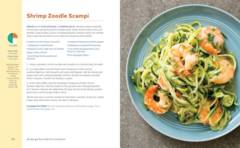 Eat What You Love Cookbook Shrimp Zoodle Scampi