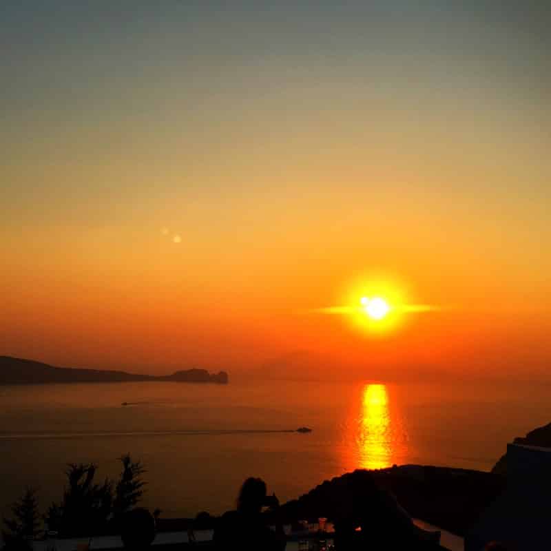 Sunset Milos Greece