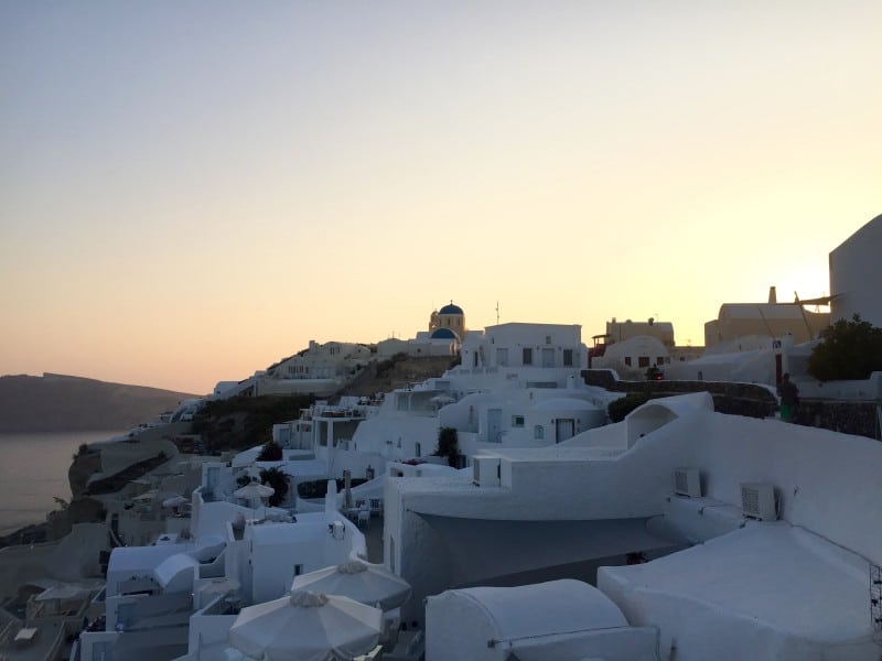 Santorini sunsets