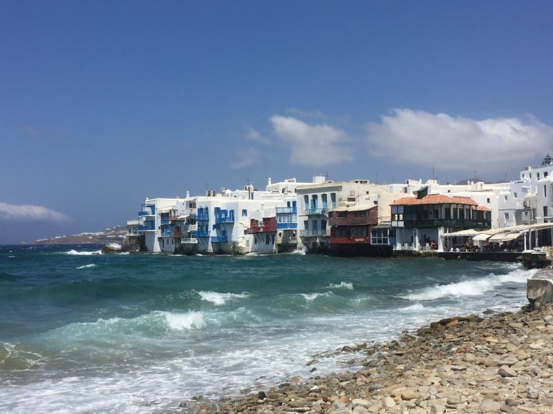 Little Venice Mykonos Greece