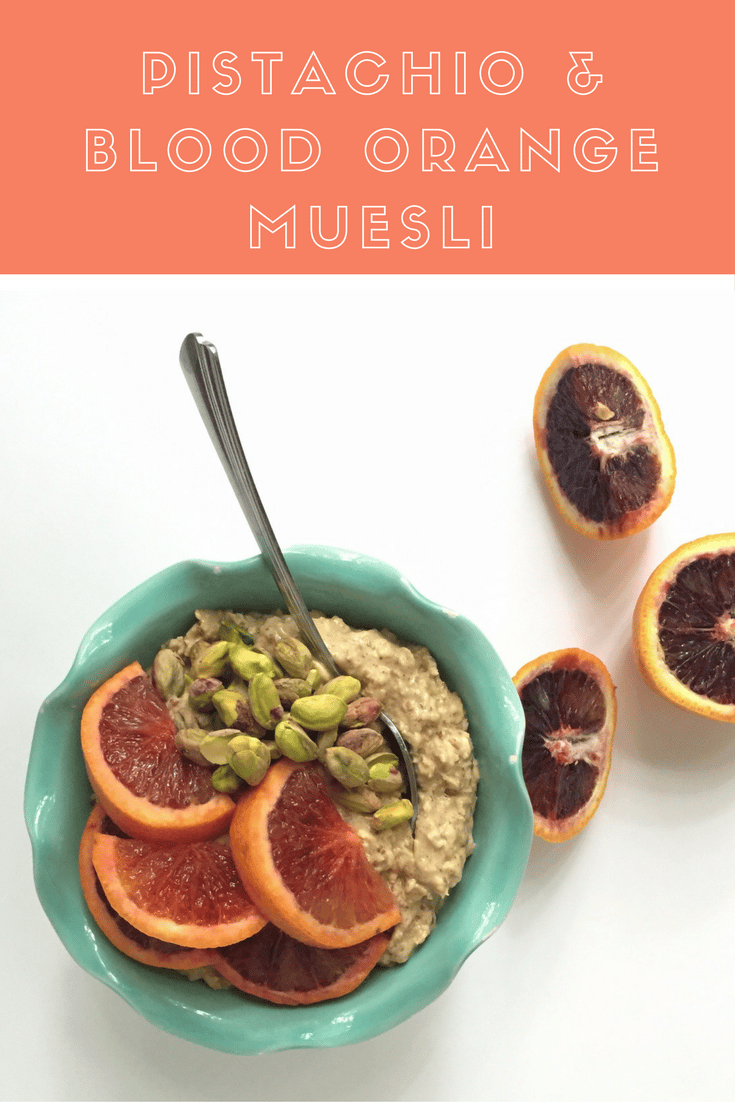 pistachio-and-blood-orange-muesli recipe