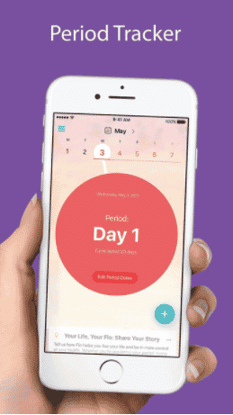 Flo period tracking app