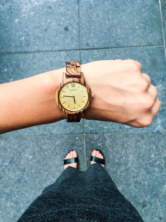 Wooden watch