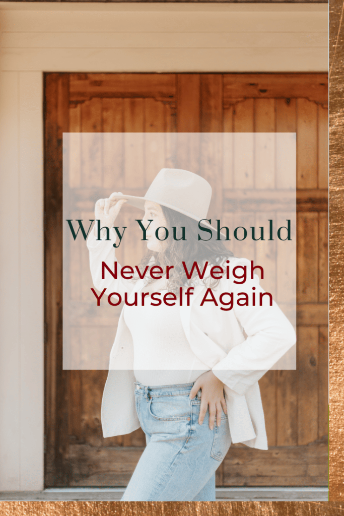 Why You Need To Stop Weighing Yourself Alissa Rumsey Nutrition