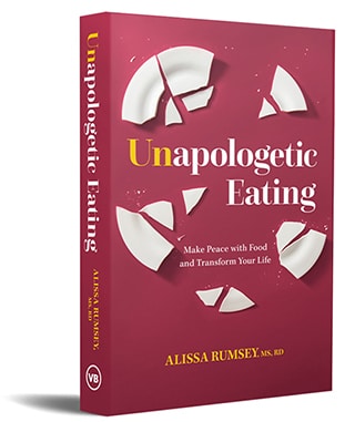 UNAPOLOGETIC EATING - 3D COVER Unapologetic Eating book