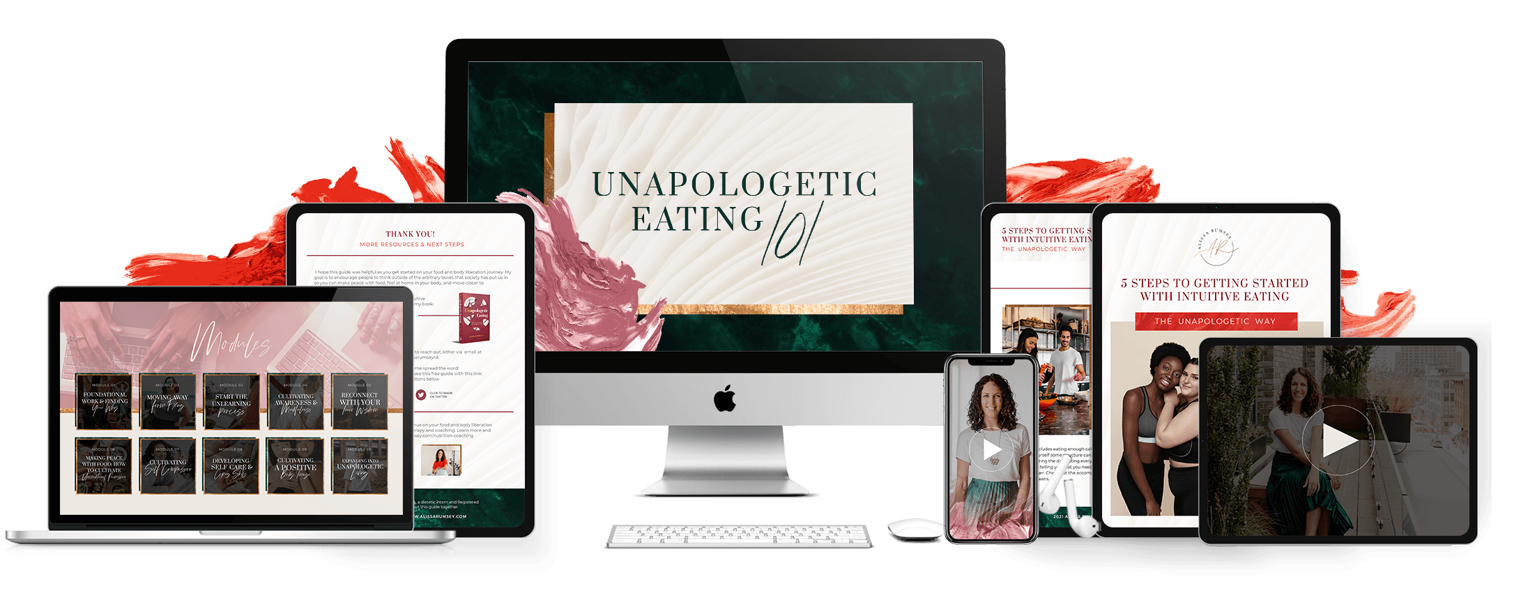 online intuitive eating course - Unapologetic Eating 101