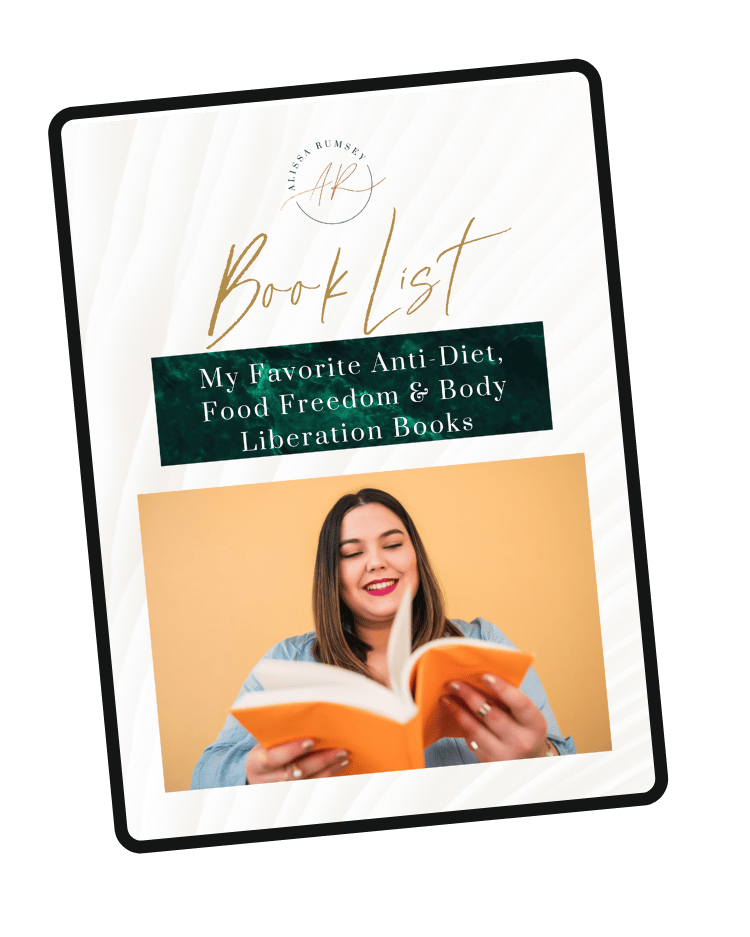anti diet book list free resource